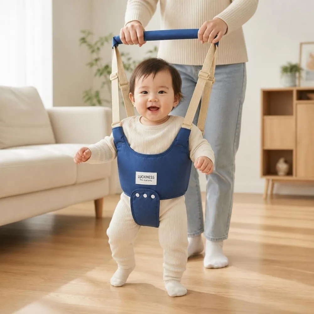 Adjustable Baby Learning Walking Belt Removable Crotch Strap Anti-Fall Baby Walker Toddler Harness Handheld Dual-Use