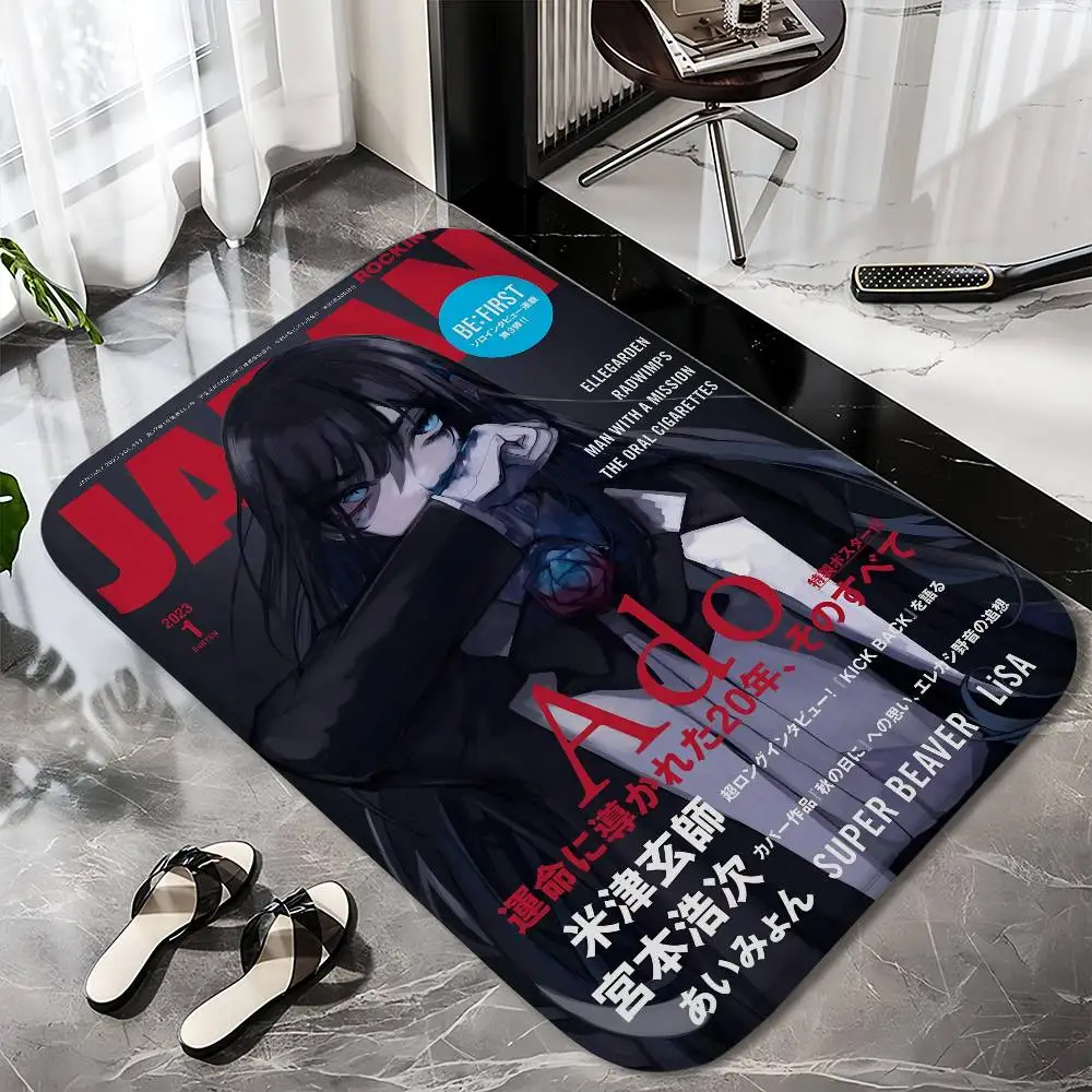 

ADOS Floor Mat Printed Large Carpets Room And Bedroom Carpets Bathroom Anti Slip Door MATS Small Carpets