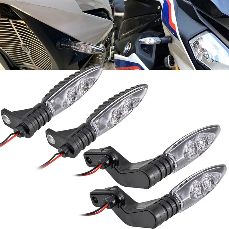 Luz LED de intermitente delantera y trasera para BMW F800r F800gs F650gs F800st F800s K1200r K1200r Sport Hp2 Sport R1200r R1200