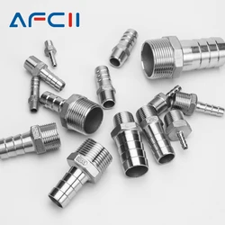 Hose Barb Connector 304 Stainless Steel 1/8