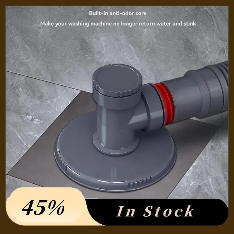 A60Z Top Multifunctional Washing Machine Drain-Pipe Sewer Pipe Special Floor Drain Connector Deodorant Anti-Overflow Adapter
