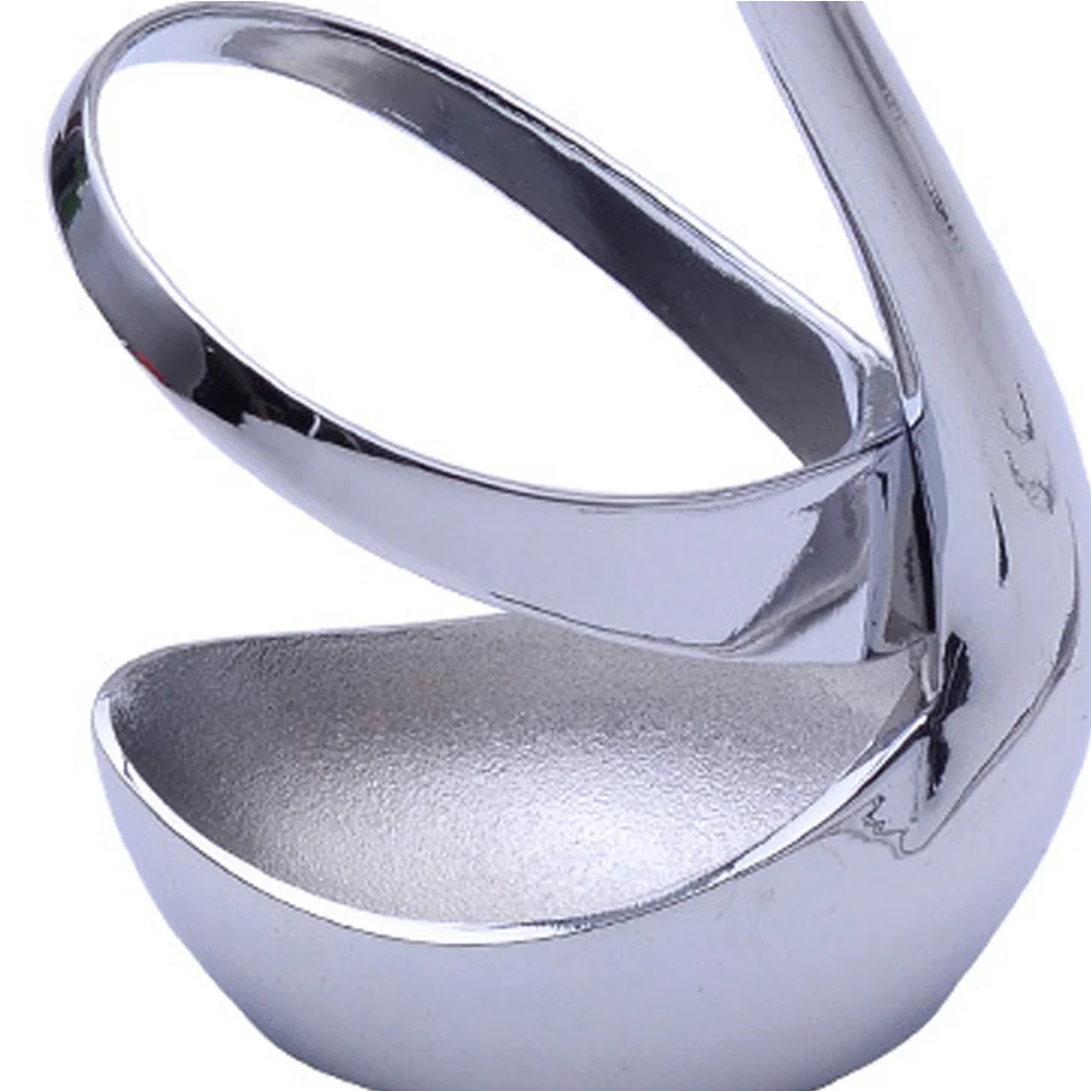 

1pcs Swan Shaped Stainless Steel Tableware Holder Cutlery Stand For Forks Spoons Ladles Kitchen Organizer Base Utensil Storage