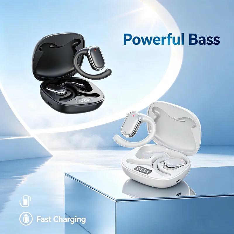 Phone Accessories Amazon - TWS Earphone Bluetooth Wireless Headphone rotatable