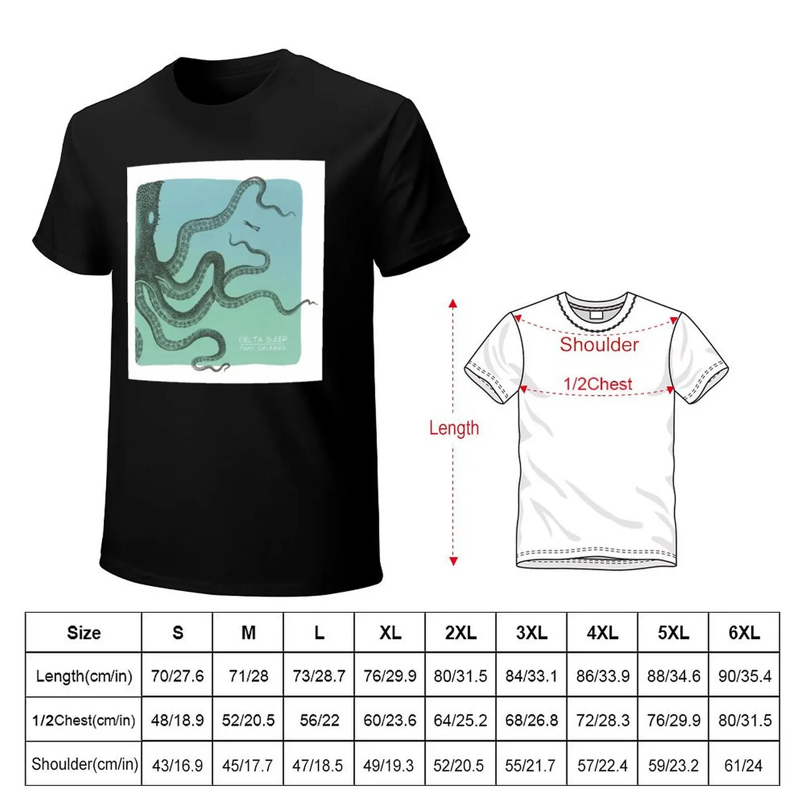 Delta Sleep . T-Shirt Summer Casual Loose T-Shirt