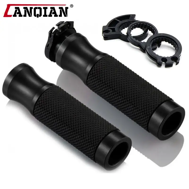 Motorcycle CNC Aluminum 22mm Handle Bar Grip Hand Grips FOR YAMAHA XTZ250 XTZ660 XTZ750 XV1100 XV535 XV535 XV950 RACER XV750