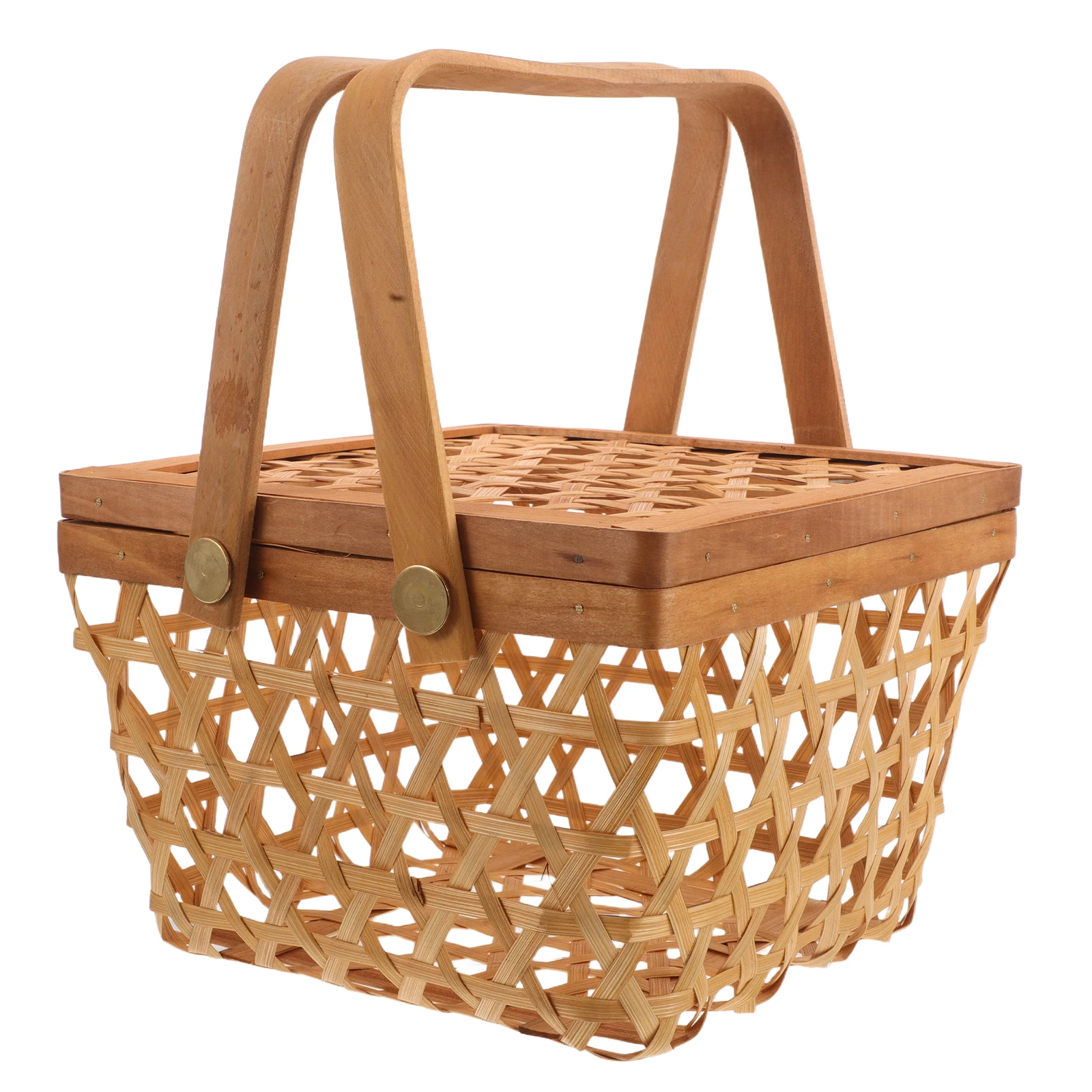 

Dragon Boat Festival Bamboo Basket Traditional Craftsmanship Sturdy Material Food Storage Versatile Usage Decorative