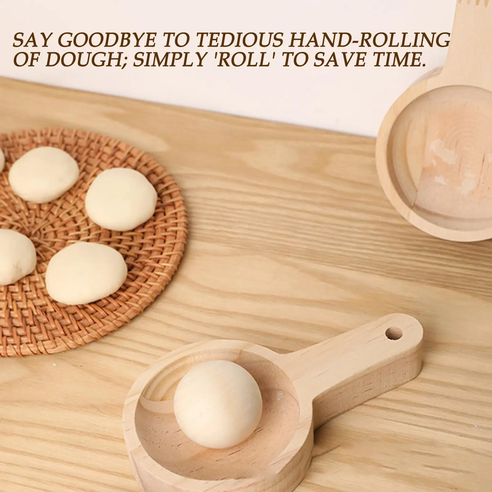 Round Handheld Dumpling Skin Maker Dumpling Wrapper Press for Buns Wonton Pie Pastries Baking Home Kitchen Cooking Gadget - view 2
