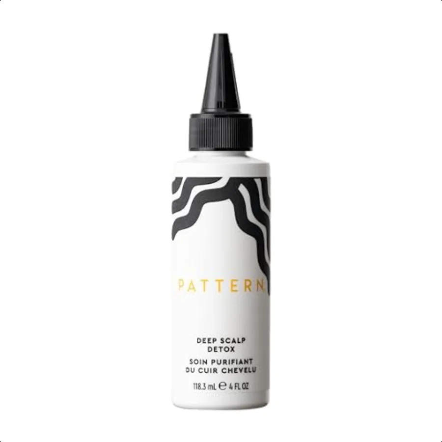 

PATTERN Beauty by Tracee Ellis Ross Deep Scalp Detox 4 fl oz 2 в 1, очищающая сыворотка для волос для удаления продукта, наращивания и обновления