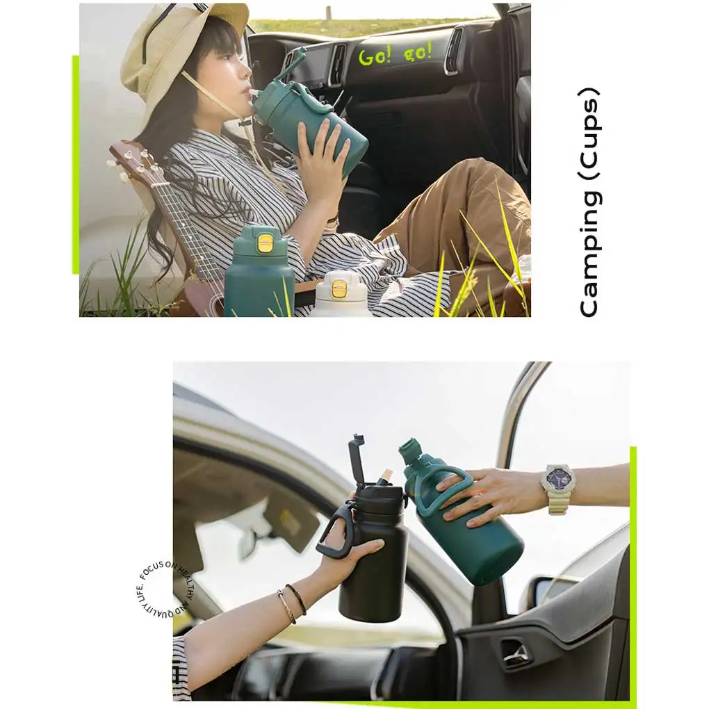 Vacuum Direct Drinking 1500ml Leakproof Splashproof Vacuums Drinkware