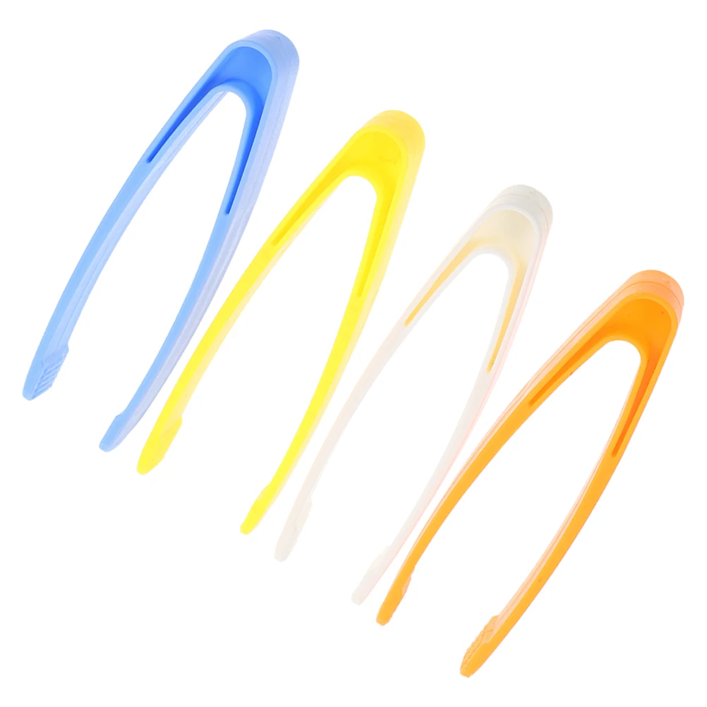 

4 Pcs Gaming Tweezers Fine Motor Toys Children Plastic Educational Accessories Sorting Skill Development