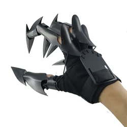 ABS Knuckle Hand Claws Gloves, Halloween Accessories, Wizard Cosplay, Horror Ghost Hand Props