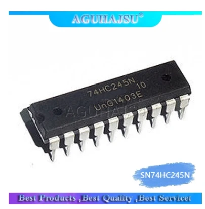 10PCS SN74HC245N DI… - image