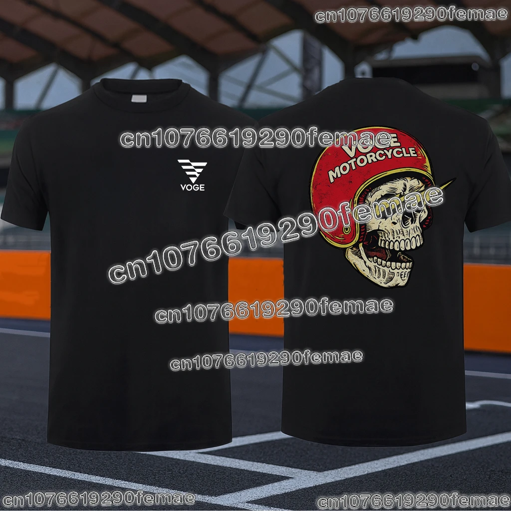 

New Hot Selling VOGE Motorcycle Road Riding Printed Premium Cotton T Shirt Casual Outdoor Riding Comfortable Sportswear Top