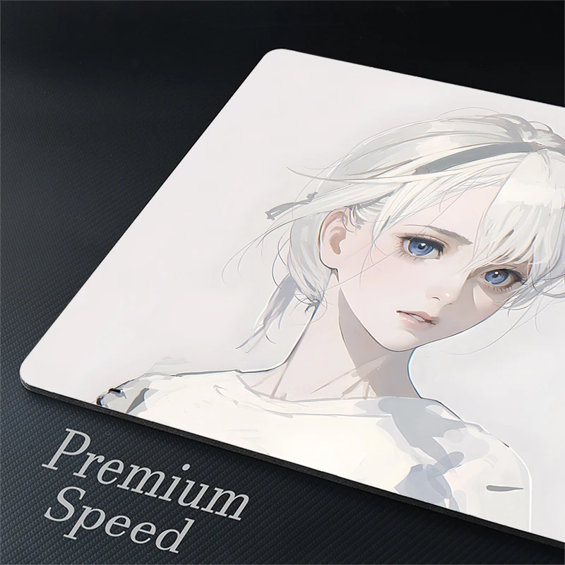 Profissional E-Sports Gaming Mouse Pad, Equilíbrio Gamer, Girl Mouse Mat, Computer Desk Mat, Premium Table Mats, 45x40cm