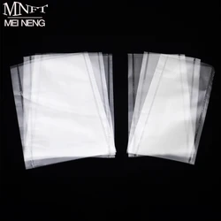MNFT 500Pcs Fast Dissolving Non Residue PVA Bags  Sizes 6x12cm/8x12cm Carp Fishing Practical Fishing Tackle
