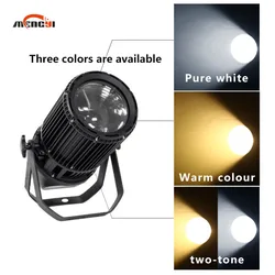 Waterproof dimmable cob surface light outdoor 300w fill light led wedding theater remote light spotlight stage lighting