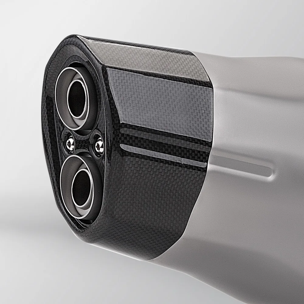 FOR R1200GS (2013-2018) Motorcycle system exhaust pipe R1250GS (2019-2023) Slip On integrated middle tail muffler