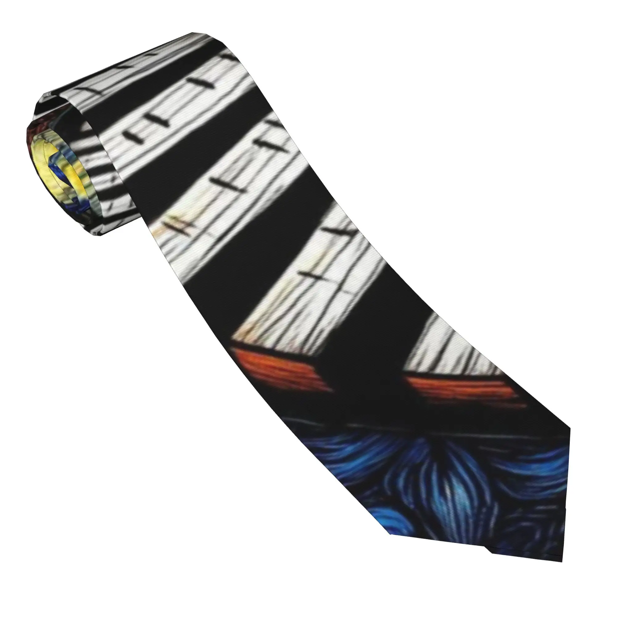 Van Gogh Tie  Retro Casual Neck Ties For Men Women Wedding Party Quality Collar Tie Design Necktie Accessories