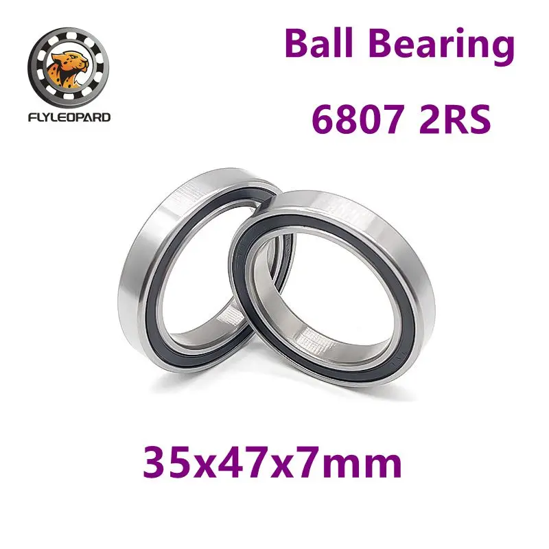 

1/2/4/6/8PCS 6807RS 35x47x7mm ABEC-7 Metric Thin Section 6807 2RS for Low-power Electric Motors and Household Appliances