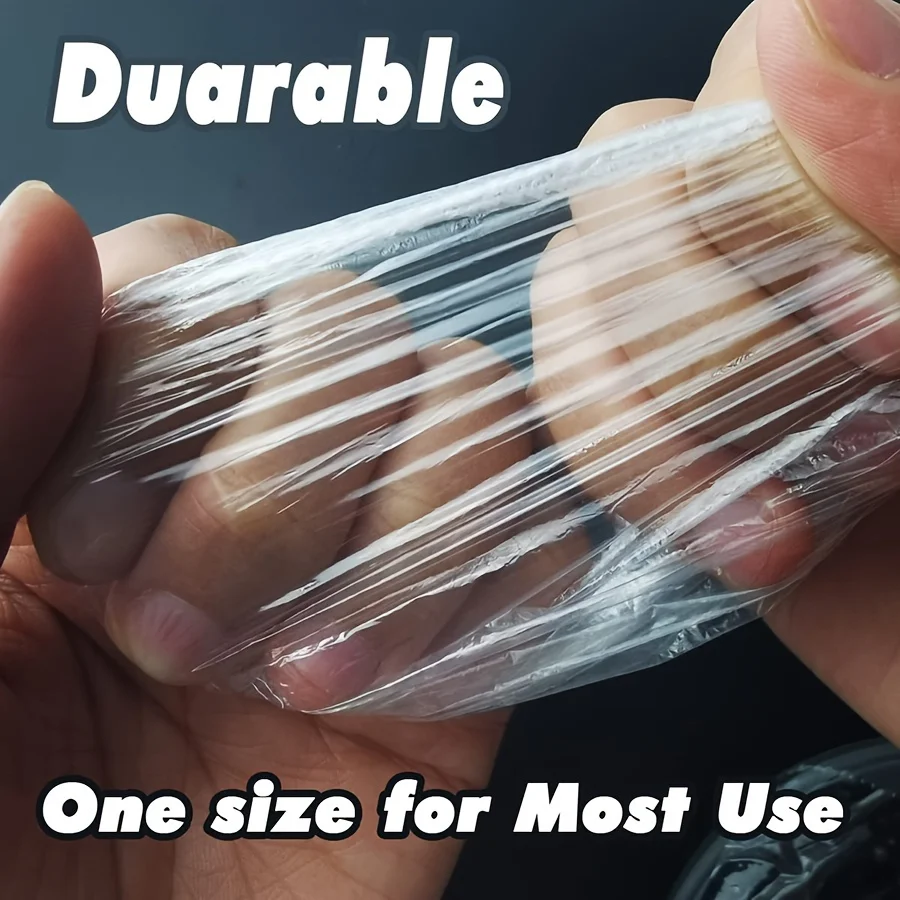 100PCS Elastic Waterproof Disposable Ear Covers for Shower Hair Dye Shower Bathing Ear Protector Caps Spa Hair Salon