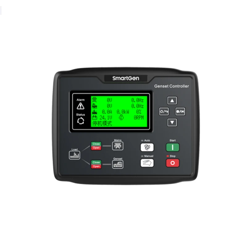 

Original HGM6120CAN Automatic Start Generator Controller Compatible The Automation System Composed By Mains and Genset