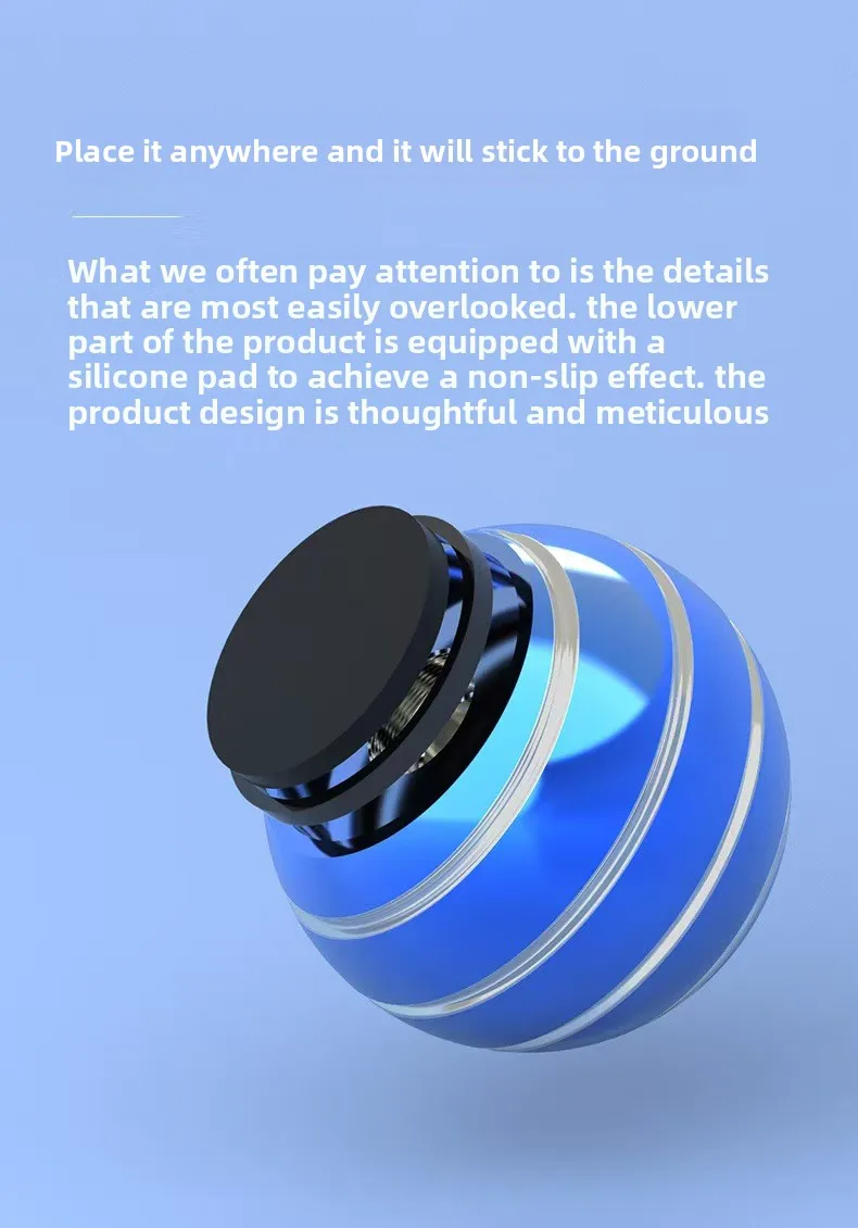 لعبة الدوران المعدنية لتخفيف التوتر للبالغين على سطح المكتب من سبائك الألومنيوم تجلب لعبة الحظ الجيد الدوار الدائري الديناميكي