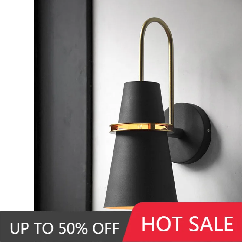 Modern Wall Lamp Nordic LED Horn Lighting Fixtures Creative Sconces for Bedside Living Room Home Indoor Decoration Luminaire