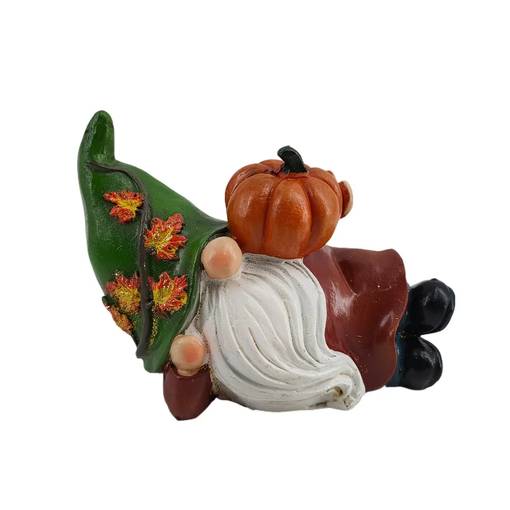 

Desktop Scene Decorations Resin Dwarf Sculpture Creative Funny Gnome Figurine Exquisite Unique Miniature Statue Garden