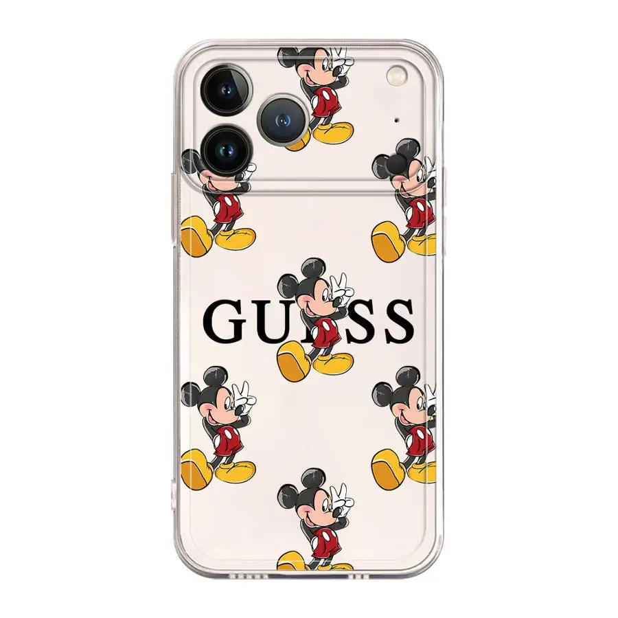 حافظة لهاتف آيفون 16 15 14 Plus 12 Mini 17 Air 7 8 13 12 11 Pro MAX XR 16e ديزني ميكي ميني فاشن #6