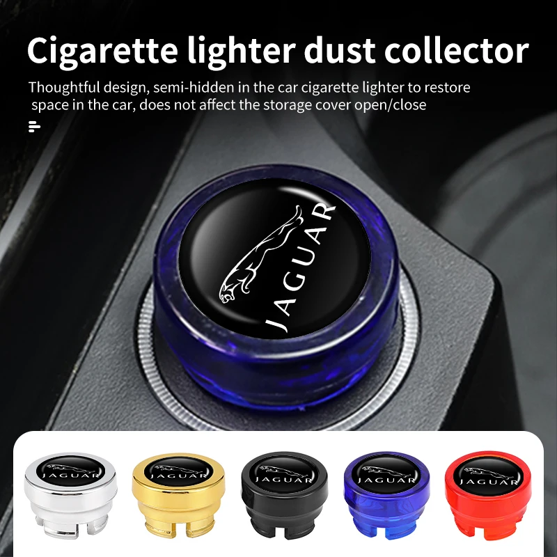 Universal Car Cigarette Lighter Plug Ignition Dustproof Cover For Jaguar XF XJ XE XK S-Type F-Type X-Type F-Pace I-Pace E-Pace