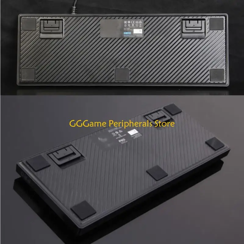 U55B DIY Keyboard Non Slip Keyboard Feet Foot Pads Adhesive Rubber Pads Black