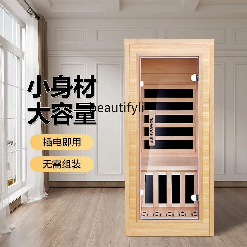 Single Sweat Steaming Room Household Full Body Perspiration Artifact Sauna Room Household Sweat Steaming Room