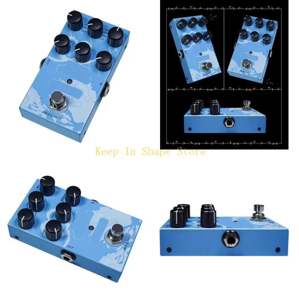 

U1JC Bass Guitar Effect Pedal Digital Modeling Reverberation Effectors Unique Sound