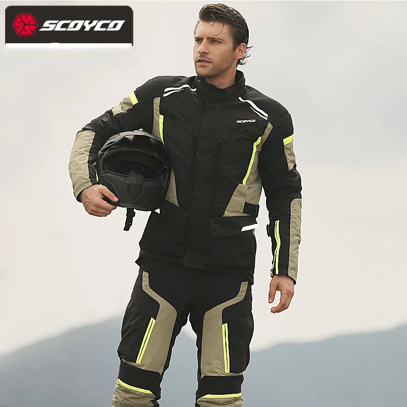 Motorrad bekleidung wind dichte Herren Biker jacke Anti-Fall Biker jacke für 4-Jahreszeiten-Jacken für Motorrad fahrer Mann atmungsaktiv