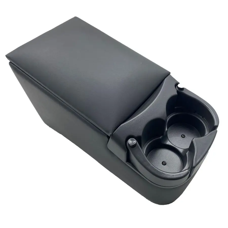 

Консоль для сиденья грузовика с подстаканниками, серая