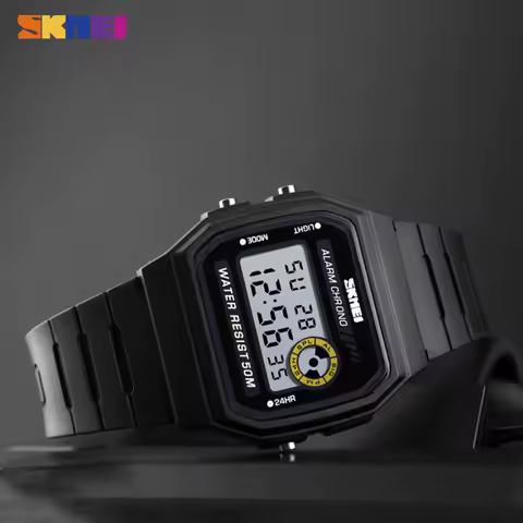 SKMEI Women Fashion Sports Wristwatch Alarm Digital Waterproof Alarm Clock Girls Watches Electronics Lady Watch Relogio Feminino