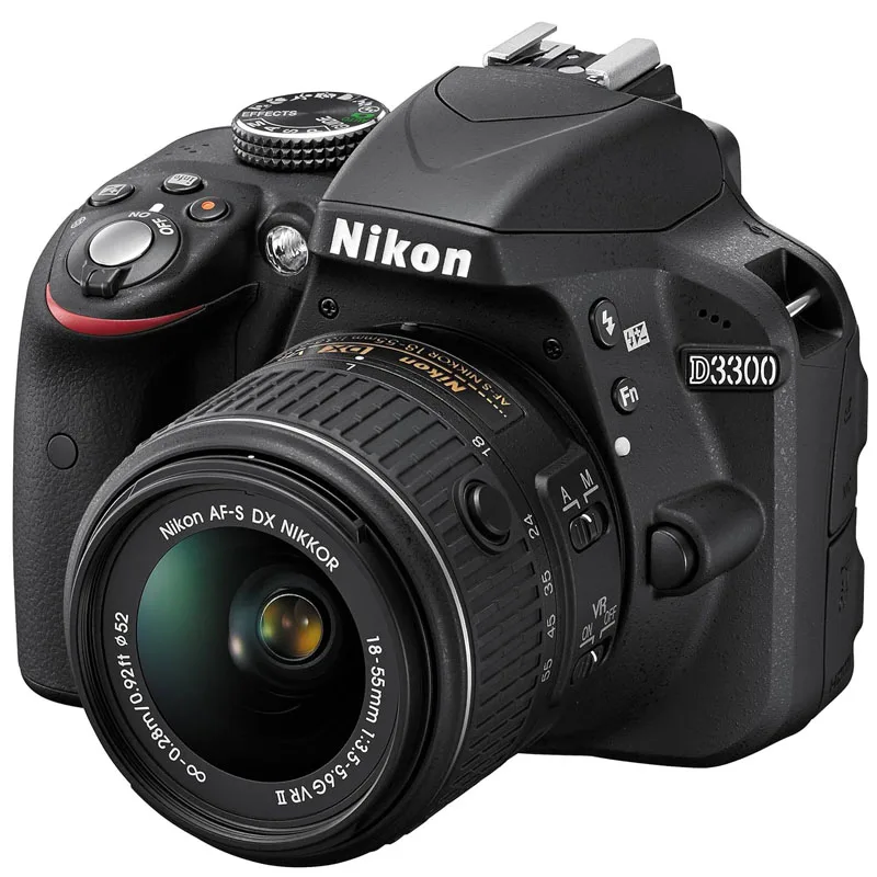 Nikon D3300 24.2 MP DSLR Camera with 18-55mm Lens 1