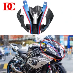 BMW S1000rr s1000rr 2015 2016 2017 2018用のカーボンファイバーフェアリング,ヘッドライト保護,ボディペイント