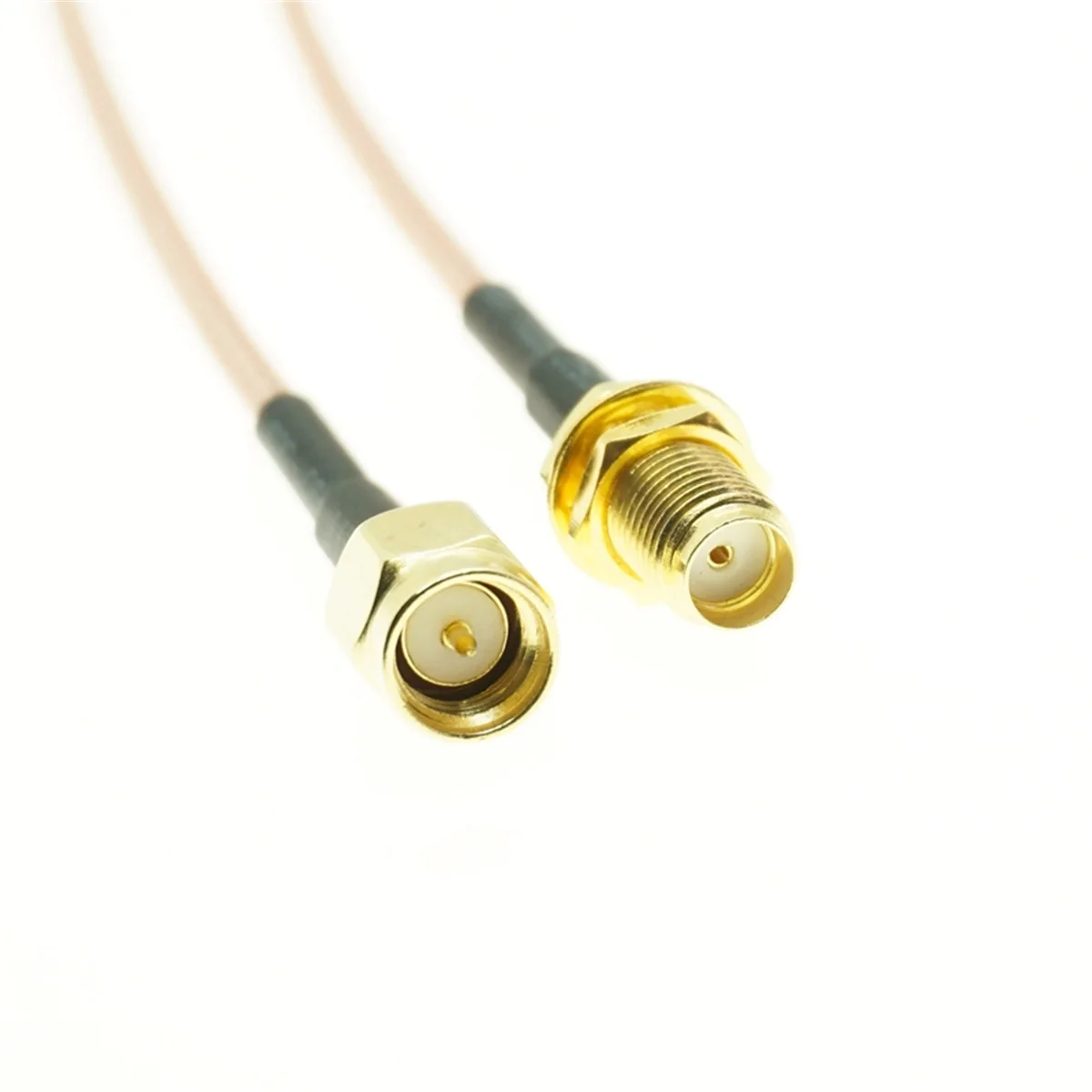 Sma Vrouwelijk Schot Naar Sma Mannelijke Rechte Rf-Kabeladapter Rg316 Nieuwe Groothandel Voor Wifi Draadloze Router