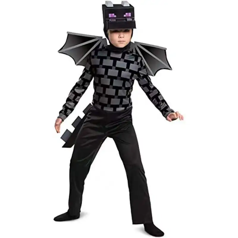 

2023 New Cool 3D Jumpsuit Halloween Costumes Carnival Masquerade Party Stage Performance Bodysuit Children Fancy Outfit