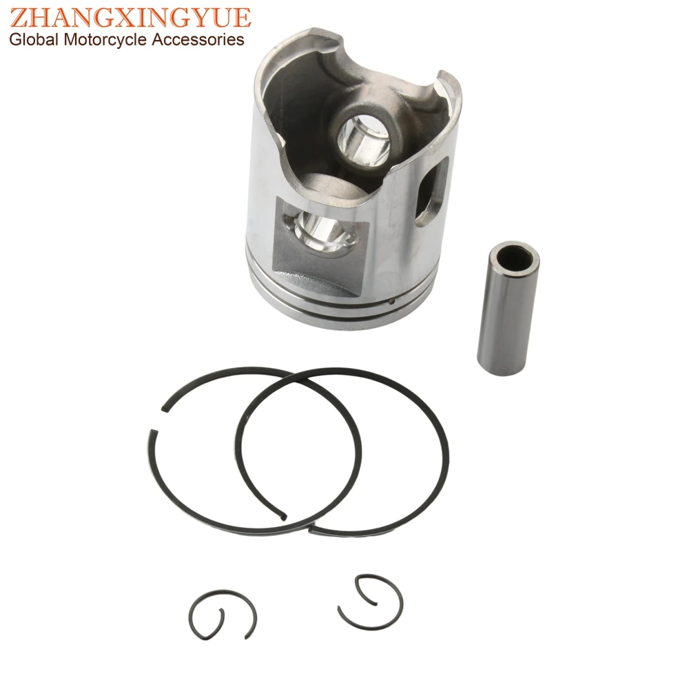 52mm Piston Kit For MBK Booster 100 Nitro Ovetto 100cc 4VP Minarelli 2-Stroke Engine Parts