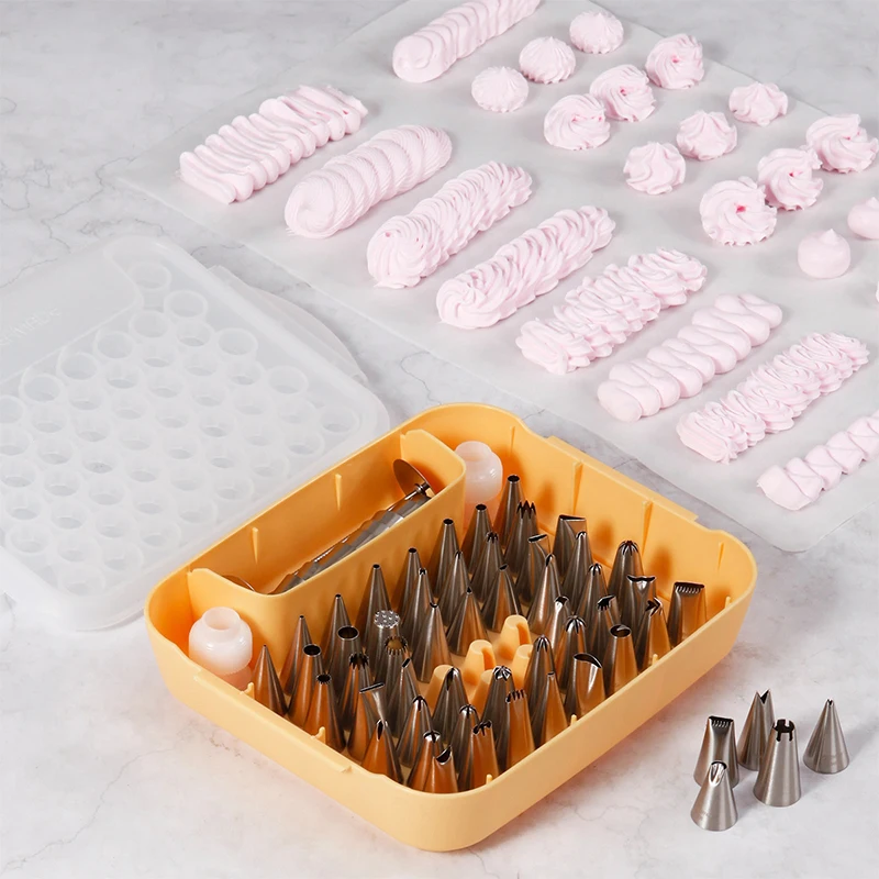 

Chefmade 66 Pcs Cake Decorating Tips Set Baking tools