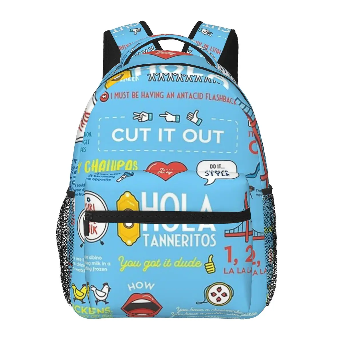 Fuller House Backpacks Boys Girls Bookbag Students School Bags Cartoon Laptop Rucksack Shoulder Bag Large Capacity