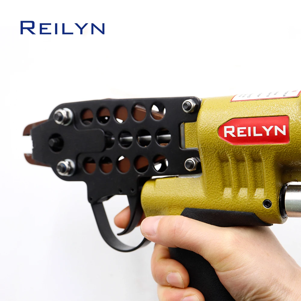 Reilyn Pneumatic Nailer Fence Ring Nailer C-ring Nailing Machine C-ring Stapler BirdCage Pet Cage Making Tool