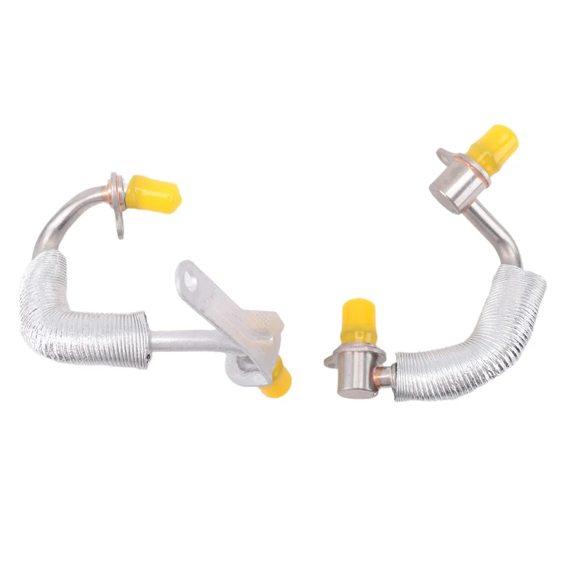 

Car Turbocharger Coolant Line Hose Pipe 1 Pair 11538853292 11538853293 For BMW X3 X4 X5 N20 N26 F25