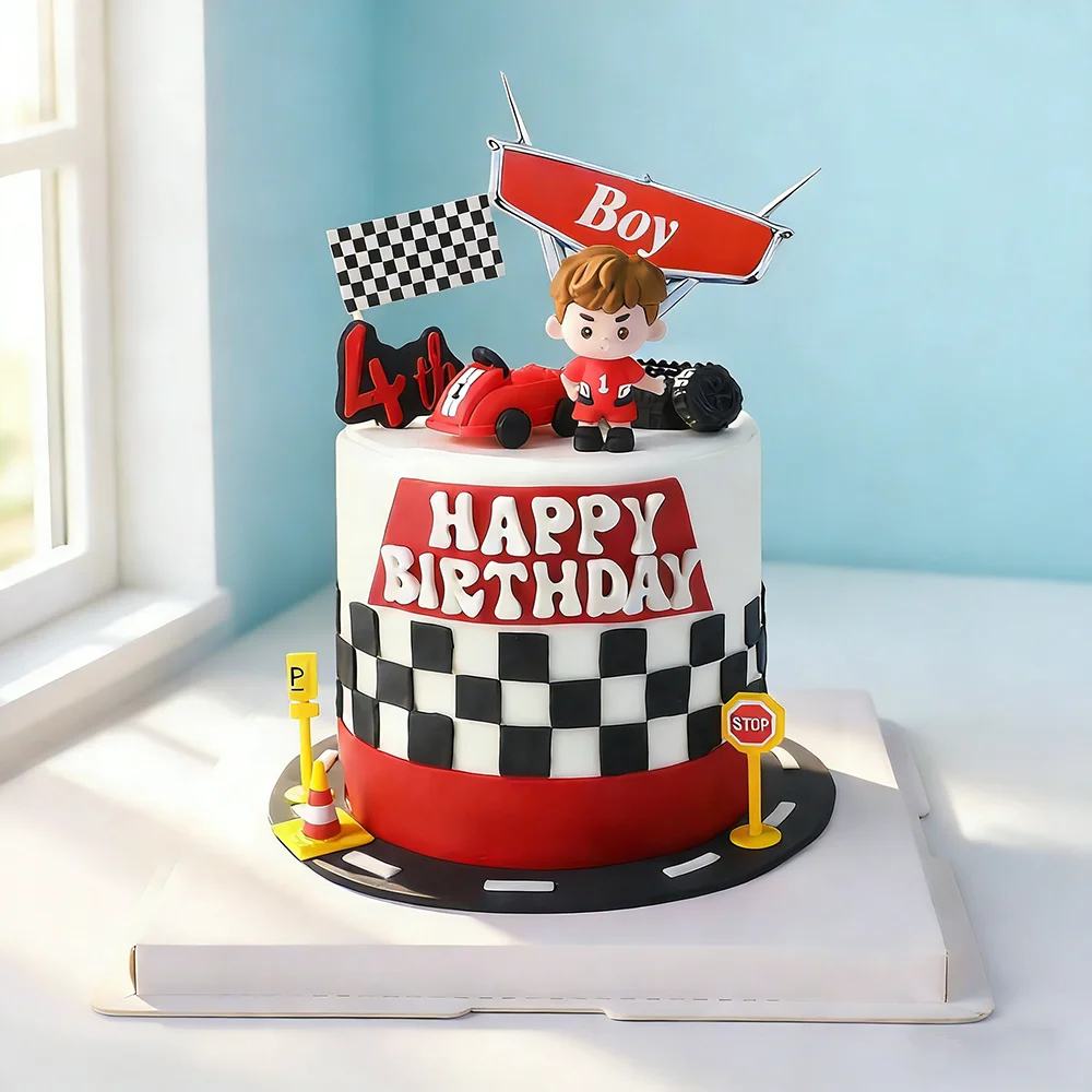 decoracao-de-bolo-de-aniversario-menino-desenho-animado-topper-de-bolo-tema-corrida-carro-f1-vermelho-pequeno-corredor-enfeites-de-borracha-macia-para-festa-infantil