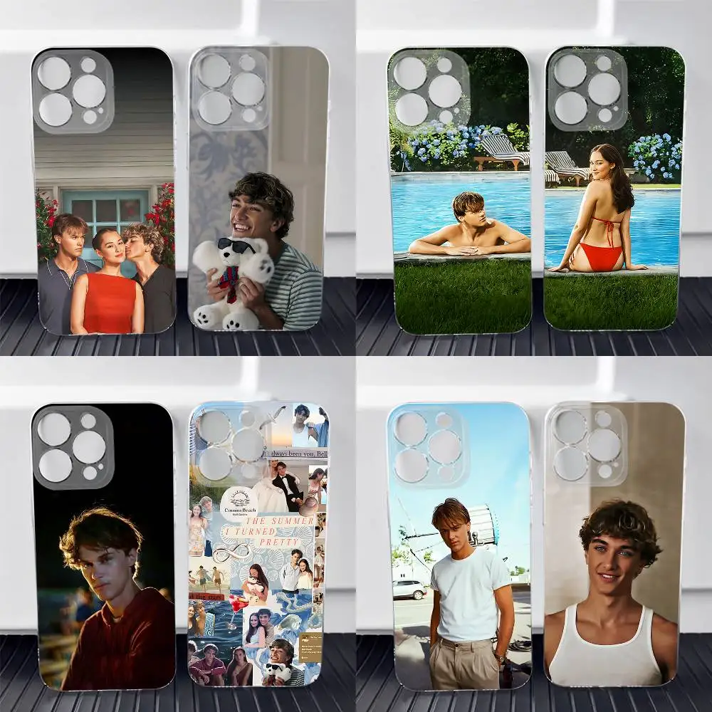 

The S-Summer I Turned Pretty Phone Case For iPhone 17,16,15,14,13,12,11 Pro,Max,Plus,X,XS,XR,SE4,E Mini Transparent Soft Cover