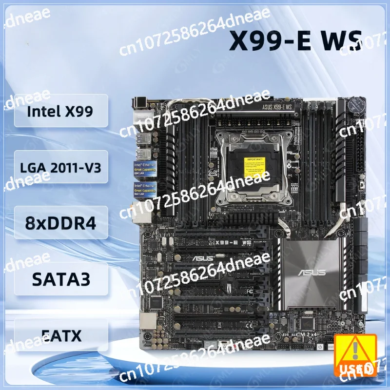 Intel X99 Motherboard  X99-E WS Workstation 128GB, DDR4 3200 LGA 2011-v3 USB 3.1 CEB support ntel Xeon cpu E5-1600