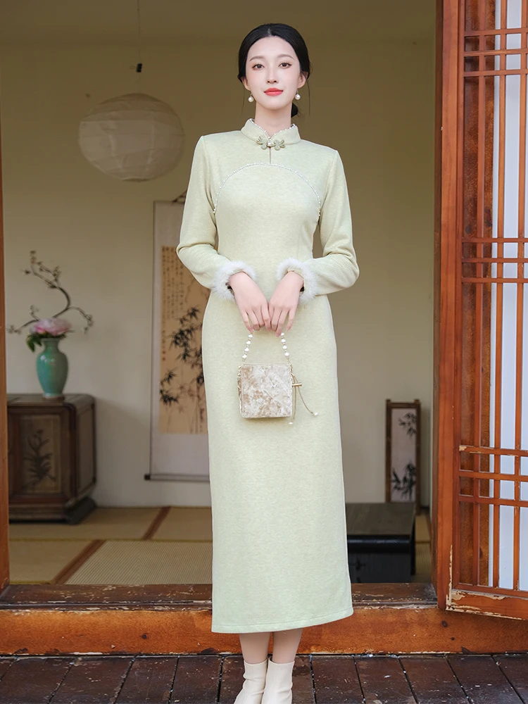 

Ele Matcha een вязаный Dr китайский Sle повседневная одежда для молодых женщин элитная осень-зима сезонная мода