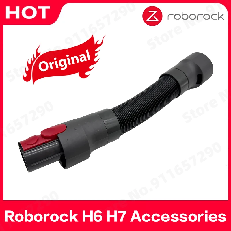 Original Flex Tube Hose Spare Parts Flexible Pipe Hoses For Roborock H6 H7 Mace Plus Cordless Vacuum Cleaner Accessories